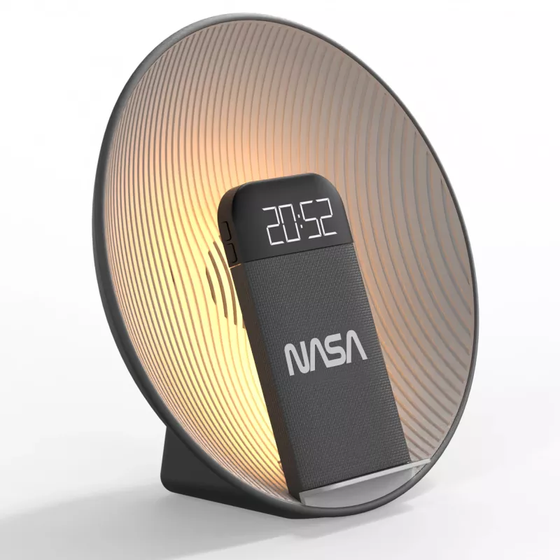 NASA SPC600 ηχείο Bluetooth/ξυπνητήρι/ασύρματος φορτιστής