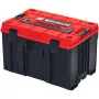 Einhell 4540021 E-Case M βαλίτσα συστήματος, εργαλειοθήκη, πολυπροπυλένιο, φέρουσα ικανότητα 90 kg, μαύρο/κόκκινο