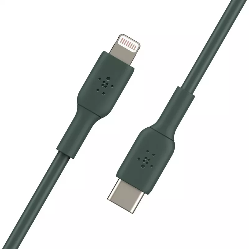 Καλώδιο Belkin CAA003bt2MBK 2 m Μαύρο Lightning USB C 60 W