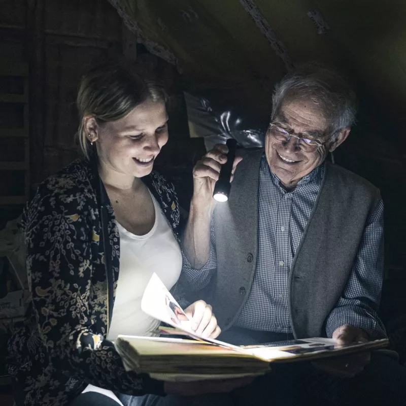 Ledlenser P6R μαύρος φακός χειρός LED