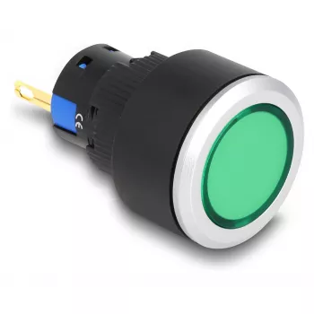 Βιομηχανικό φωτιστικό μηχανής LED DELOCK 22055 – 1 λάμπα, AC 250 V/5 A, IP40/IP65, Ø 2,5 cm, H 42 mm