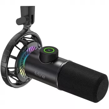 FIFINE K658 RGB Μικρόφωνο USB
