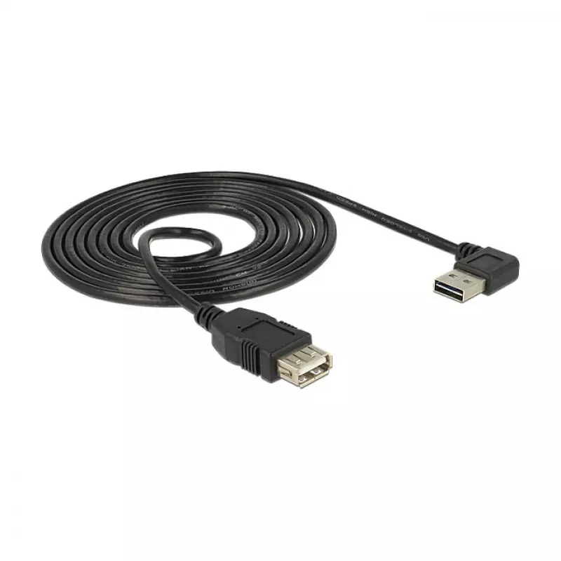 Καλώδιο USB DeLOCK 2m USB 2.0-A σε USB 2.0-A μαύρο