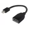 Lenovo 4X90L13971 καλώδιο DisplayPort Mini DisplayPort μαύρο