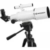 Bresser Optics CLASSIC 70/350 Διοπτρικό τηλεσκόπιο 140x Μαύρο, Λευκό