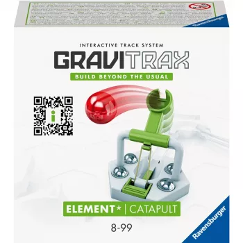 GraviTrax Επέκταση Καταπέλτης – Πίστα με μπίλιες STEM, παιχνίδι κατασκευών για παιδιά από 8 ετών
