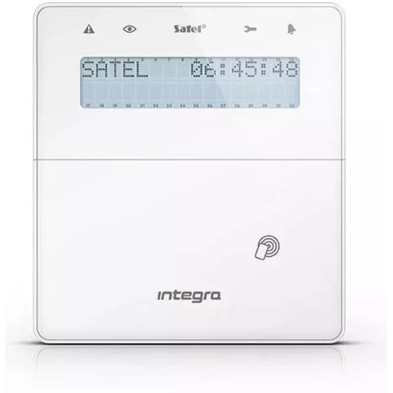 SATEL KEYPAD INT-KLFR-W ΑΝΑΓΝΩΣΤΗΣ RFID, GRADE3