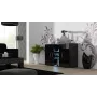 Sideboard Cama SOHO S7 120 cm Μαύρο Γυαλιστερό