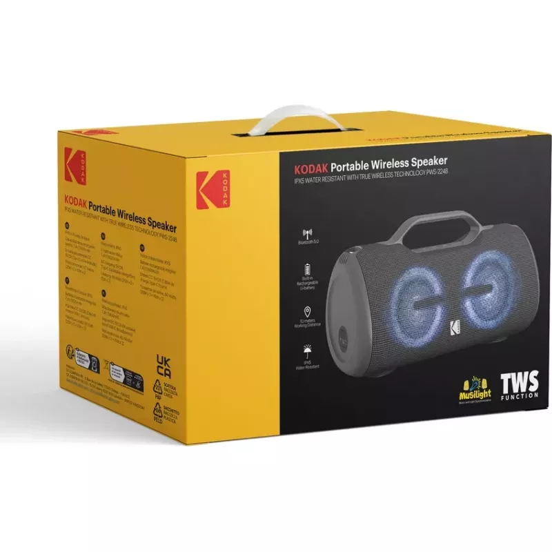 Φορητό ηχείο Kodak PWS-2248, μαύρο