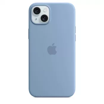 Apple iPhone 15 Plus Σιλικονούχα Θήκη με MagSafe - Winterblau