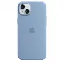 Apple iPhone 15 Plus Σιλικονούχα Θήκη με MagSafe - Winterblau