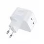 Φορτιστής CHOETECH 2x USB Type-C, 35W, PD3.0, QC3.0