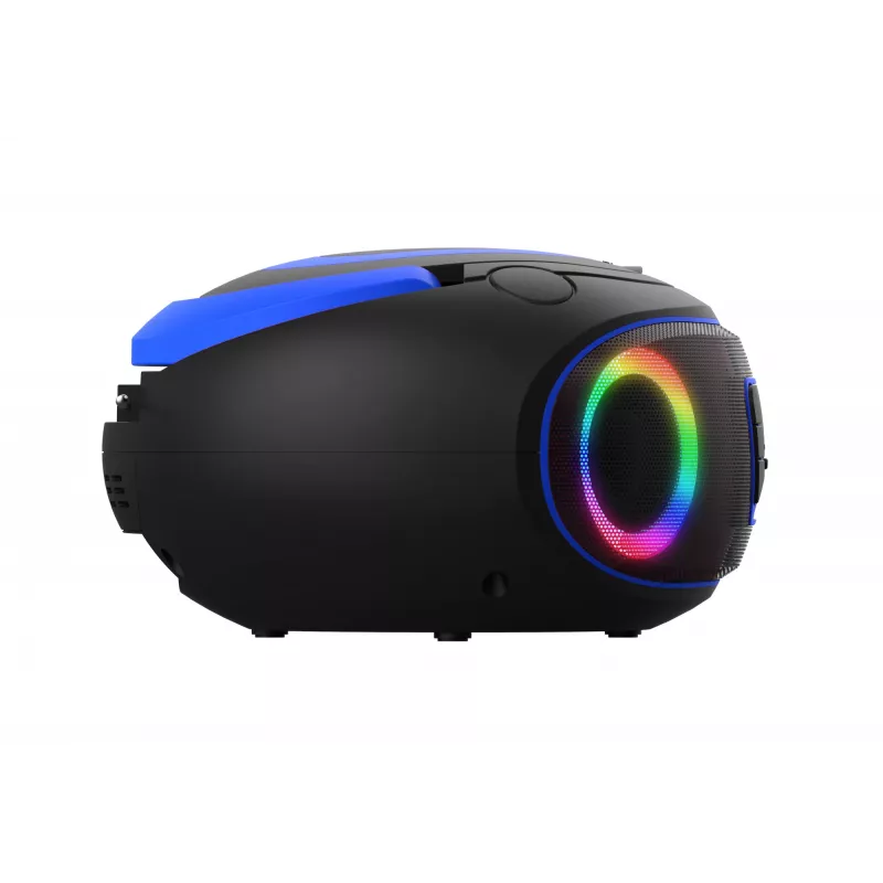 Denver TDB-212BU DAB+ boombox με συσκευή αναπαραγωγής CD, DAB+/FM, Bluetooth, USB, AUX, μπλε