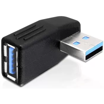 Αντάπτορας USB 3.0 M/F Delock 65342 μαύρο