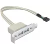 Πλάκα υποδοχής USB 2.0 DeLOCK 0,5 m