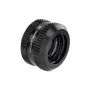 Barrow Σύνδεσμος Hardtube 16 mm G1/4 ίντσες – ευθύς μαύρος σύνδεσμος συμπίεσης για σκληρούς σωλήνες 16 mm