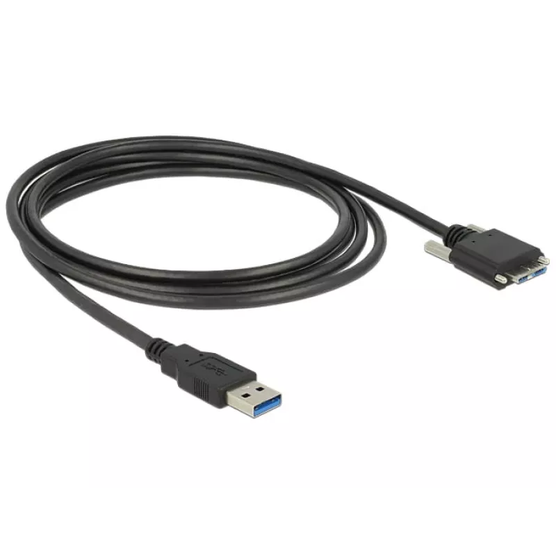 Καλώδιο USB DeLOCK 83599 USB 3.2 Gen 1 3m USB A Micro-USB B Μαύρο