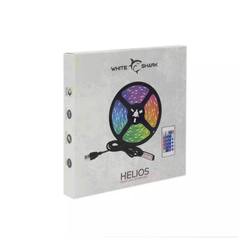 White Shark Helios LED-05 Λωρίδα LED RGB με τηλεχειριστήριο