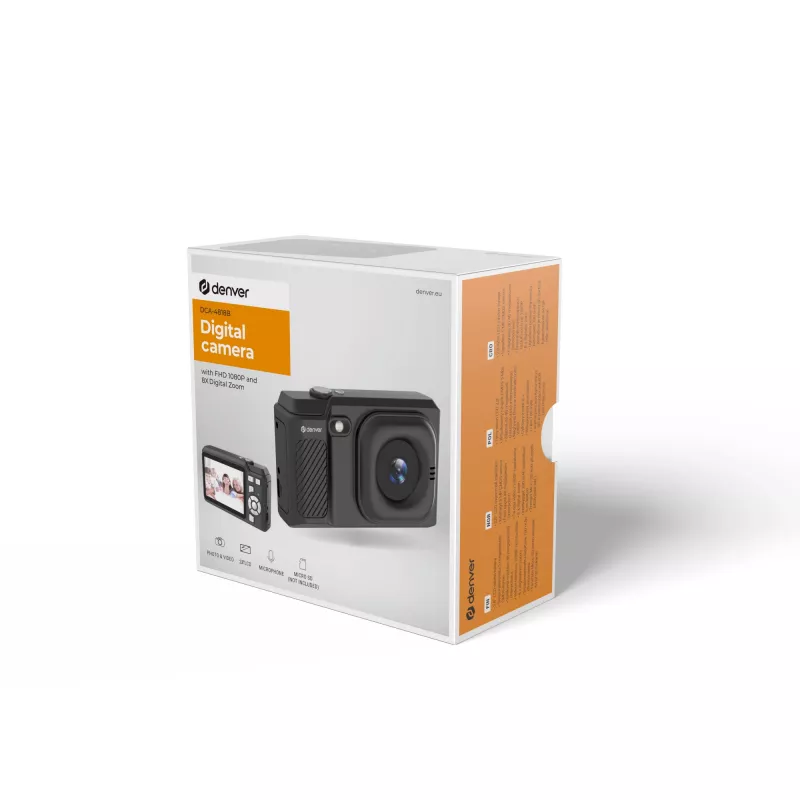 Compact φωτογραφική μηχανή DENVER DCA-4818B 5 MP CMOS 20x ψηφιακό zoom