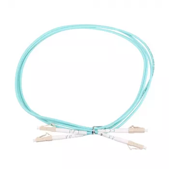 Extralink LC/UPC σε LC/UPC Καλώδιο patch οπτικών ινών, Multimode OM3, Duplex, 3 mm περίβλημα, 2 m