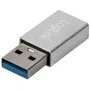 LogiLink AU0056 USB 3.2 Gen 1 Προσαρμογέας USB Type-C υποδοχή θηλυκή Ασημί