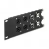 DeLOCK Patchpanel-αξεσουάρ 88054 Rackmount 2U μαύρο