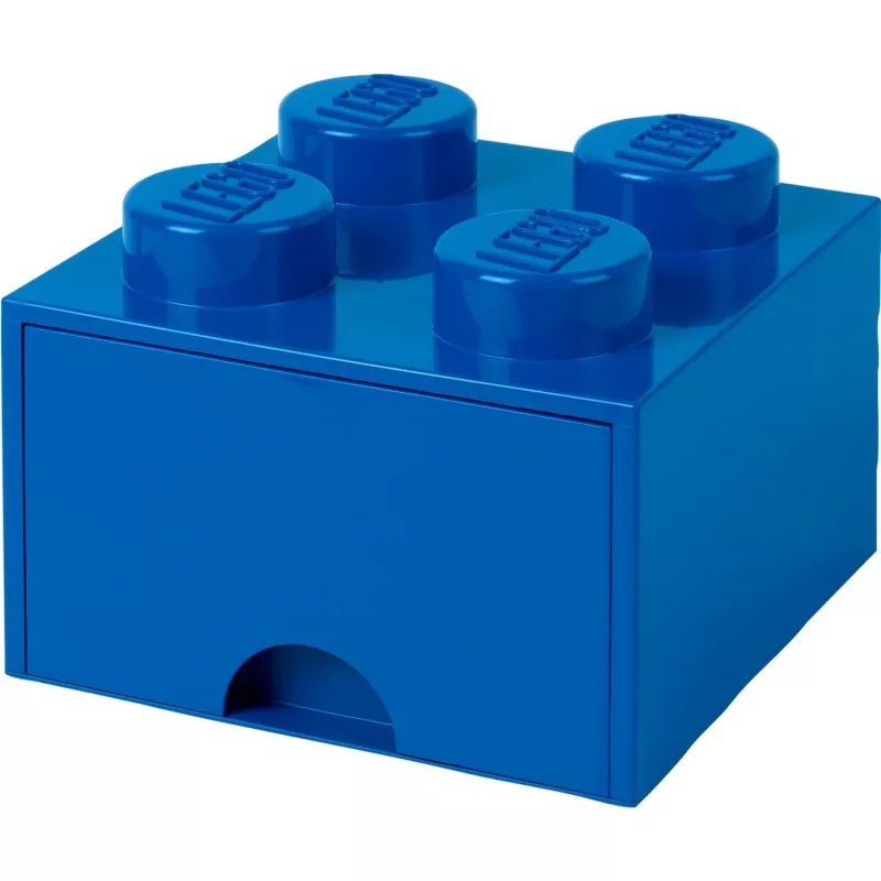 LEGO Brick Drawer 4 Blue, κουτί αποθήκευσης μπλε