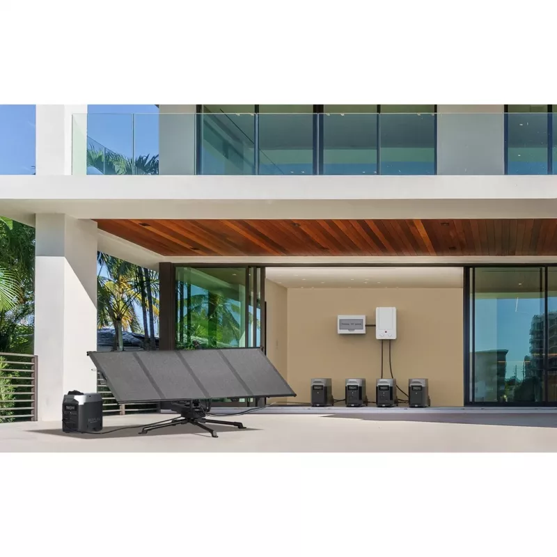 EcoFlow SOLARTS-GM ηλιακός ιχνηλάτης για DELTA / DELTA MAX / DELTA Pro, 2500 mm, μαύρος/ασημί