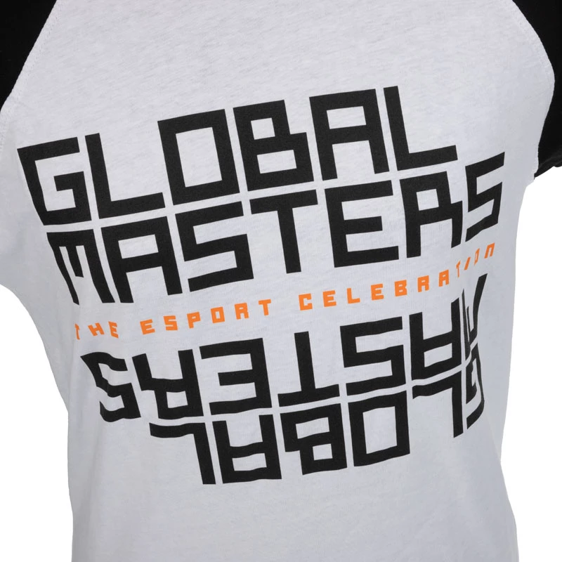 Global Masters T-Shirt GM Text - λευκό (L)
