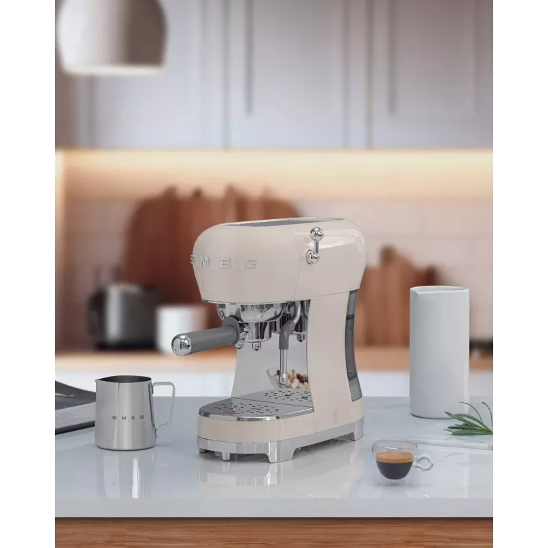 SMEG Καφετιέρα κρεμ