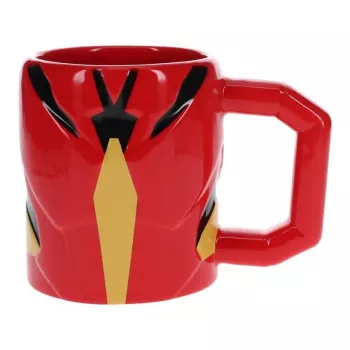 Κούπα Paladone Iron Man σε σχήμα κόκκινο 0,5L μεμονωμένη