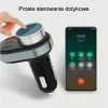 Ακουστικά hands-free Awei C-843 Bluetooth 5.0 με πομπό FM, θύρες USB και USB-C