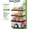 Salter EK5885VDE Συμπαγής ατμομάγειρας 3 επιπέδων