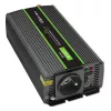 Μετατροπέας αυτοκινήτου Qoltec Monolith 1200 W μαύρο 12 V