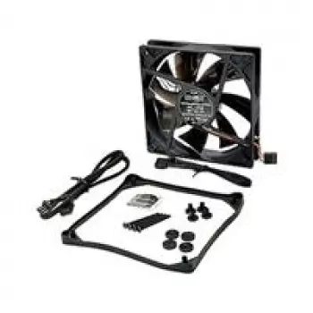 NOISEBLOCKER SchwarzSilentPRO PLPS Ανεμιστήρας κουτιού 120mm