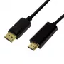 Αντάπτορας καλωδίου βίντεο LogiLink CV0127 2 M DisplayPort HDMI Type-A (Standard