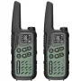 Φορητός ασύρματος Baofeng BF-T25E — 16 κανάλια, 2×1400 mAh Li‑Ion, VOX, LCD, πράσινο, συσκευασία 2 τεμ.