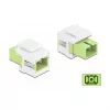 Μονάδα Keystone SC Simplex θηλυκό σε SC Simplex θηλυκό DeLOCK 86813