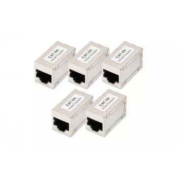 Digitus CAT 6A αρθρωτοί συνδετήρες θωρακισμένοι 5 τεμ. RJ-45 επαφές χρυσού