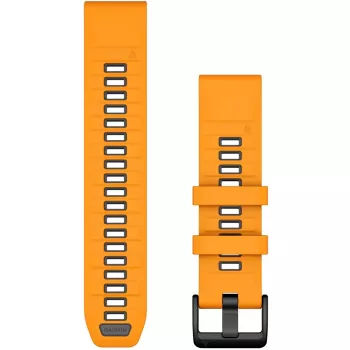 QuickFit, λουράκι, smartwatch, Graphite, πορτοκαλί, Garmin, Approach S60, Approach S62,