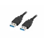 Καλώδιο USB -A M/M 3.0 0,5m μαύρο
