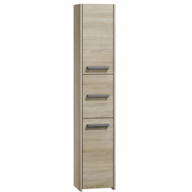 Topeshop S33 SONOMA ντουλάπι αποθήκευσης μπάνιου δρυς