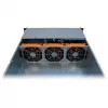 Inter-Tech 3U-30255 Rack μαύρο, ανοξείδωτο ατσάλι