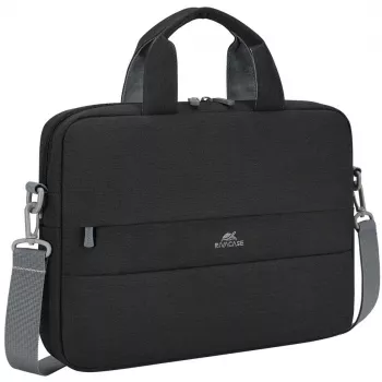 Τσάντα laptop Rivacase Prater 14 ιντσών μαύρο 7522 – κατάλληλη για laptop 14 ιντσών, λεπτή προστατευτική θήκη