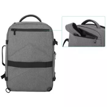 Σακίδιο Manhattan Rome Notebook Travel 43,9 cm (17,3 ίντσες) Δύο θήκες 40 L Ανοιχτό γκρι