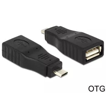 Προσαρμογέας καλωδίου Micro USB2.0-B USB2.0-A DeLOCK 65549