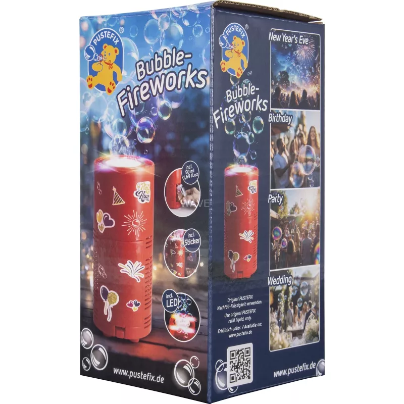 Bubble Fireworks, φυσαλίδες σαπουνιού