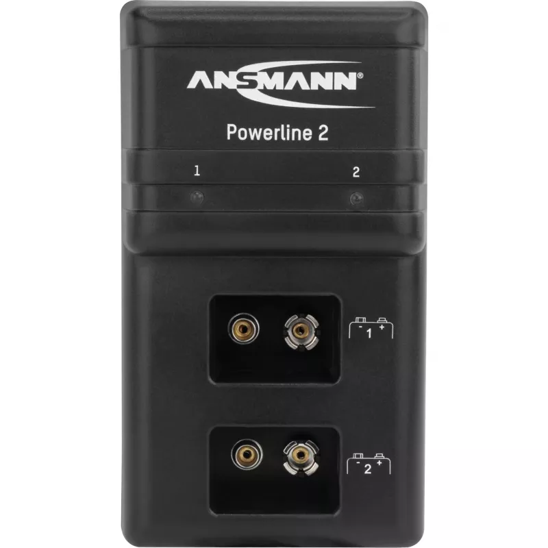 ANSMANN POWERline 2 - Φορτιστής μπαταριών - 2x9V (5107043)