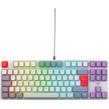 CHERRY K4V2 RGB Tenkeyless μηχανικό πληκτρολόγιο gaming γαλλικό 68 πλήκτρα ενσύρματο