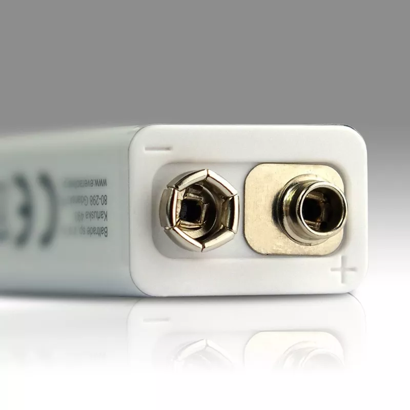 Επαναφορτιζόμενη μπαταρία everActive 6F22/9V Li-ion 550 mAh με USB TYPE C